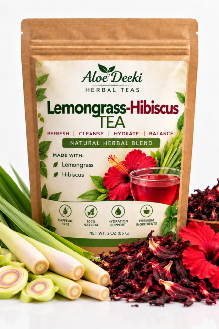 Lemongrass-Hibiscus Tea